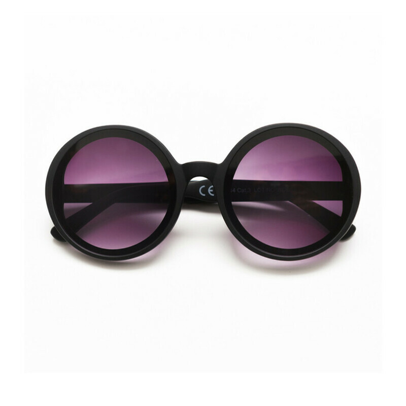 174072 Γυαλιά Ηλίου Big Round Shape Black Okkia - Image 1